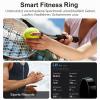 findtime Smart Ring for Men and Women, IP68 Waterproof Fitness Tracker Ring with Step, Calorie, Sleep, Heart Rate and Blood Oxygen Monitoring for Android and iOS view 4