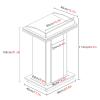 Solid-Wood Church Pulpit Podium with Sound Plate view 2