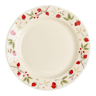 Nzzkoides Creative Ceramic Dinner Plate, 9-Inch Round Floral Plate