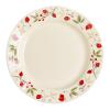 Nzzkoides Creative Ceramic Dinner Plate, 9-Inch Round Floral Plate view 1