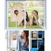 shenruifa Outdoor Bird Feeder Station, Hanging Wooden Birdhouse with Window Suction Cups, for Family Entertainment (A) view 2