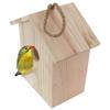 shenruifa Outdoor Bird Feeder Station, Hanging Wooden Birdhouse with Window Suction Cups, for Family Entertainment (A) view 4
