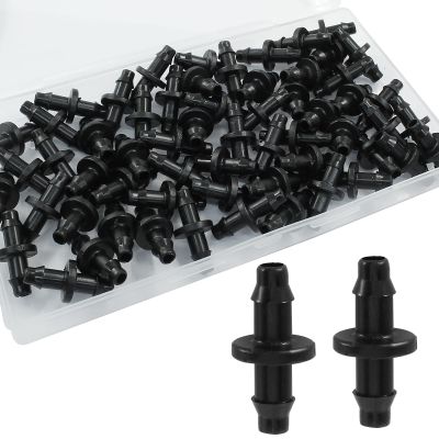 LifCratms 60-Piece Barbed Couplings for 6.35 mm Drip Tubing