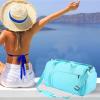 Travel Sports Duffle Bag with Dry/Wet Separation for Men view 3