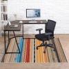RxueSug Desk Chair Mat for Hardwood, Parquet and Laminate Floors, 80 x 120 cm view 2