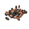 40 Oval Wooden Beads, 13 x 25 mm, 4 mm Hole, Mixed Colors view 3