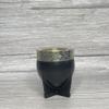 LATAM CONCEPT Black Yerba Mate Tea Cup with Leather and Pampa Design view 4