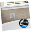 HOLIDYOYO 2-Pack Transparent Self-Adhesive Outlet Covers for Bathrooms and Damp Areas view 3