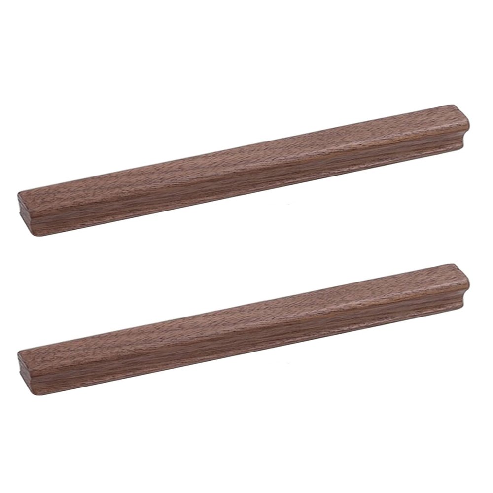 RSWZSFL 2-Pack Wooden Cabinet Handles, 320 mm Hole Pitch