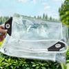 tow000ack Transparent PVC Tarp, 0.35 mm Waterproof Clear Cover, 3 x 2.5 m view 1
