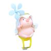 Swtgaah Piggy Handlebar Ornament: Resin Bicycle Decoration and Baby Shower Gift, Pig Design, 5 × 4 × 7 cm view 1