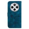 Rosbtib Wallet Case for Xiaomi Redmi 14C 6.88-inch (2024) - Blue Lilies view 3