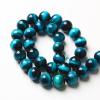 12 mm Blue Tiger's Eye Beads, Natural Stone, 32-Piece Strand view 4