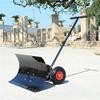 Efficient Adjustable Snow Pusher with Wheels and Multiple Angles view 4