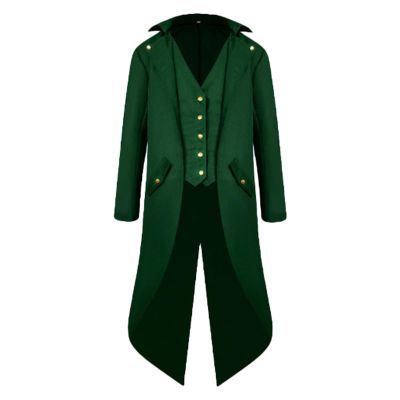 Men’s Medieval Steampunk Gothic Tailcoat Jacket