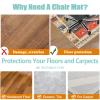 Chair Floor Protection Mat for Gaming and Office Chairs, 60 x 70 cm view 4