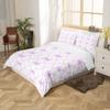 Homewish Bowknot Duvet Cover Set, Purple, 220 x 240 cm view 2