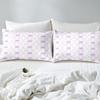 Homewish Bowknot Duvet Cover Set, Purple, 220 x 240 cm view 4