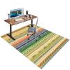 Chair Mat for Office & Gaming Chairs, Carpet & Hard Floors, 70 x 100 cm view 2