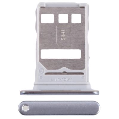 Replacement SIM Card Tray Slot for Huawei Honor X9 ANY-NX1, Black (Silver)