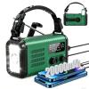 20,000 mAh Emergency Radio with Solar Hand Crank, AM/FM and Weather Radio, Phone Charger view 1