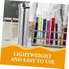 Stainless Steel Pipette Holder for Pipettes and Droppers, Silver view 3
