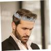 King's Crown Party Crown, Silver Metal, Vintage Chic for Halloween Theme Parties view 4