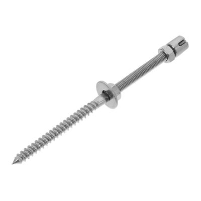 KITANDOVE Stainless Steel Trellis Screw for Wire Rope, Climbing Plants in Gardens or Greenhouses, Heavy-Duty Wall-Mount Anchor Screw