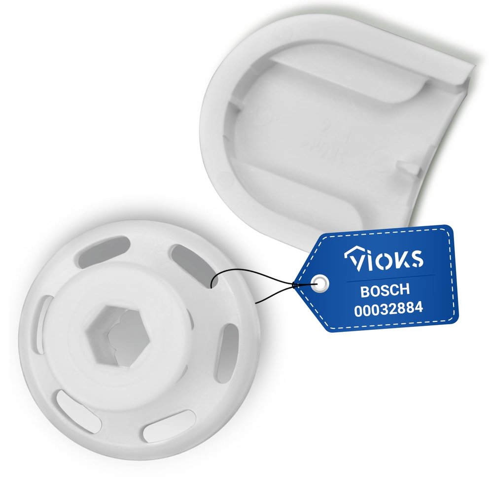 VIOKS White Lid Coupling Replacement for Bosch 00032884, MUM 4/MUM 5