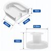 VIOKS White Lid Coupling Replacement for Bosch 00032884, MUM 4/MUM 5 view 2