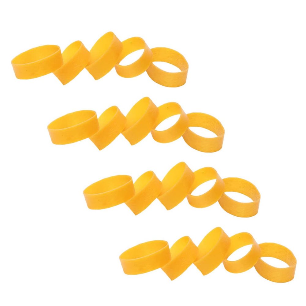 OFFSCH Rubber Snowboard Holders, 1 Set of 360, Yellow