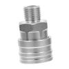 KITANDOVE Pressure Washer Spray Nozzle Tip, 1/4-Inch Thread, Stainless Steel Socket, Water Connection Garden Hose Adapter, Quick Connect view 1
