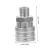 KITANDOVE Pressure Washer Spray Nozzle Tip, 1/4-Inch Thread, Stainless Steel Socket, Water Connection Garden Hose Adapter, Quick Connect view 2