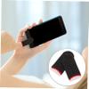 jojofuny 5 Pairs Breathable Silver Fiber Finger Sleeves for Mobile Gaming view 2