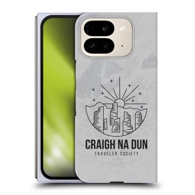 Head Case Designs Official Outlander Craigh na Dun Graphic Hard Case Compatible with Google Pixel 9 Pro Fold