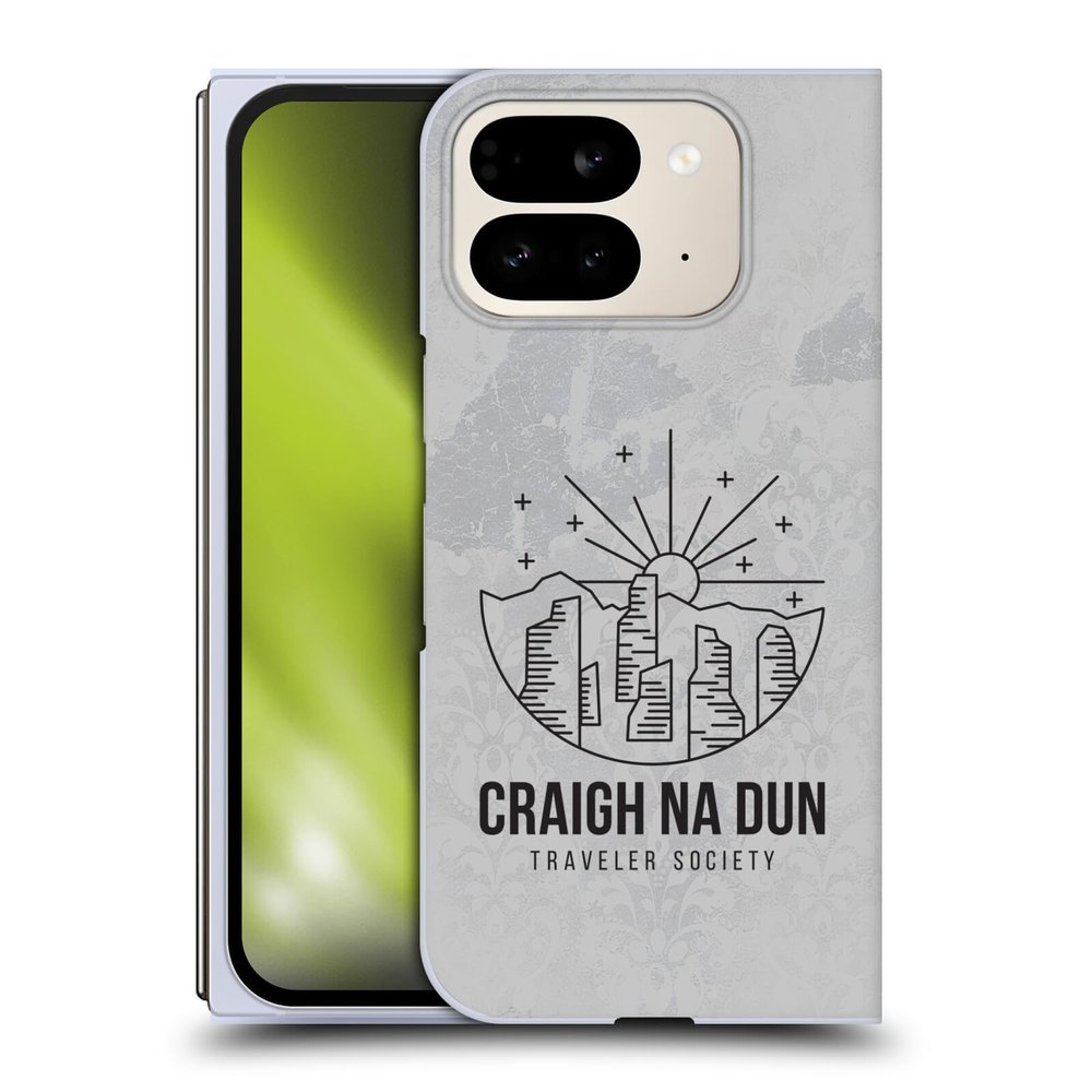 Head Case Designs Official Outlander Craigh na Dun Graphic Hard Case Compatible with Google Pixel 9 Pro Fold