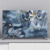 Mateju 55-Inch TV Dust Cover, Washable Botanical Leaves Design view 1