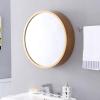WLCNYL Round Bathroom Mirrored Cabinet view 4