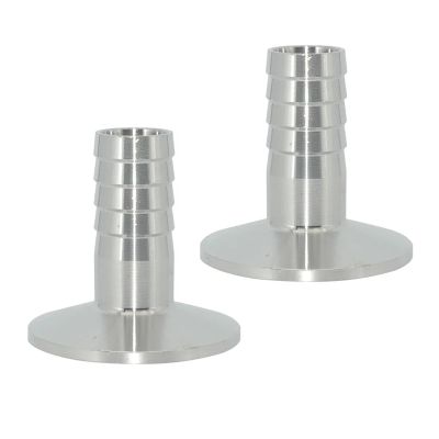 BKGWCSOR 1-Piece Stainless Steel 304 Hose Barb Pipe Fitting Adapter