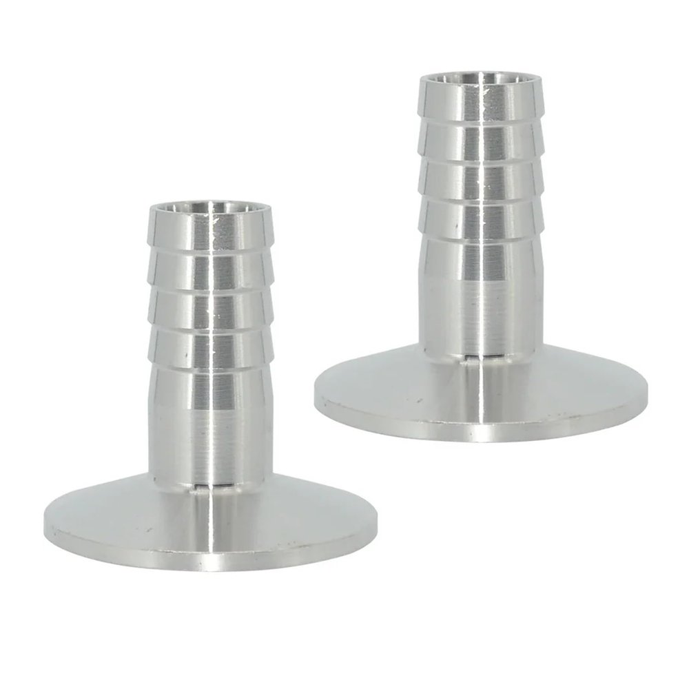 BKGWCSOR 1-Piece Stainless Steel 304 Hose Barb Pipe Fitting Adapter