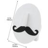 Ymxygz Mustache Face Eyeglass Stand and Sunglasses Organizer view 3