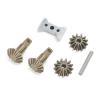 Metal Differential Gear Set Compatible with Traxxas Slash 4x4, Stampede, Rustler and Hoss, HQ727, 6882X view 1