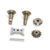Metal Differential Gear Set Compatible with Traxxas Slash 4x4, Stampede, Rustler and Hoss, HQ727, 6882X view 2