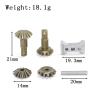 Metal Differential Gear Set Compatible with Traxxas Slash 4x4, Stampede, Rustler and Hoss, HQ727, 6882X view 3