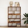 NQJIBUE Home Garden Bookshelf, Old Wood, 100 x 33 x 156.5 cm view 3
