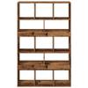 NQJIBUE Home Garden Bookshelf, Old Wood, 100 x 33 x 156.5 cm view 4