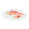 Peach Peony Snowflake Christmas Tree Ornament view 3