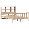 NQJIBUE Home Garden Bookcase Bed without Mattress 160x200 cm Solid Pine view 3