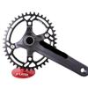 HESHUWEN Oval Chainring 110 BCD, 36/38/42/44/46/48/50/54/56/58/60T, Road Bike MTB, 9/10/11/12-Speed, 38T (52T) view 4