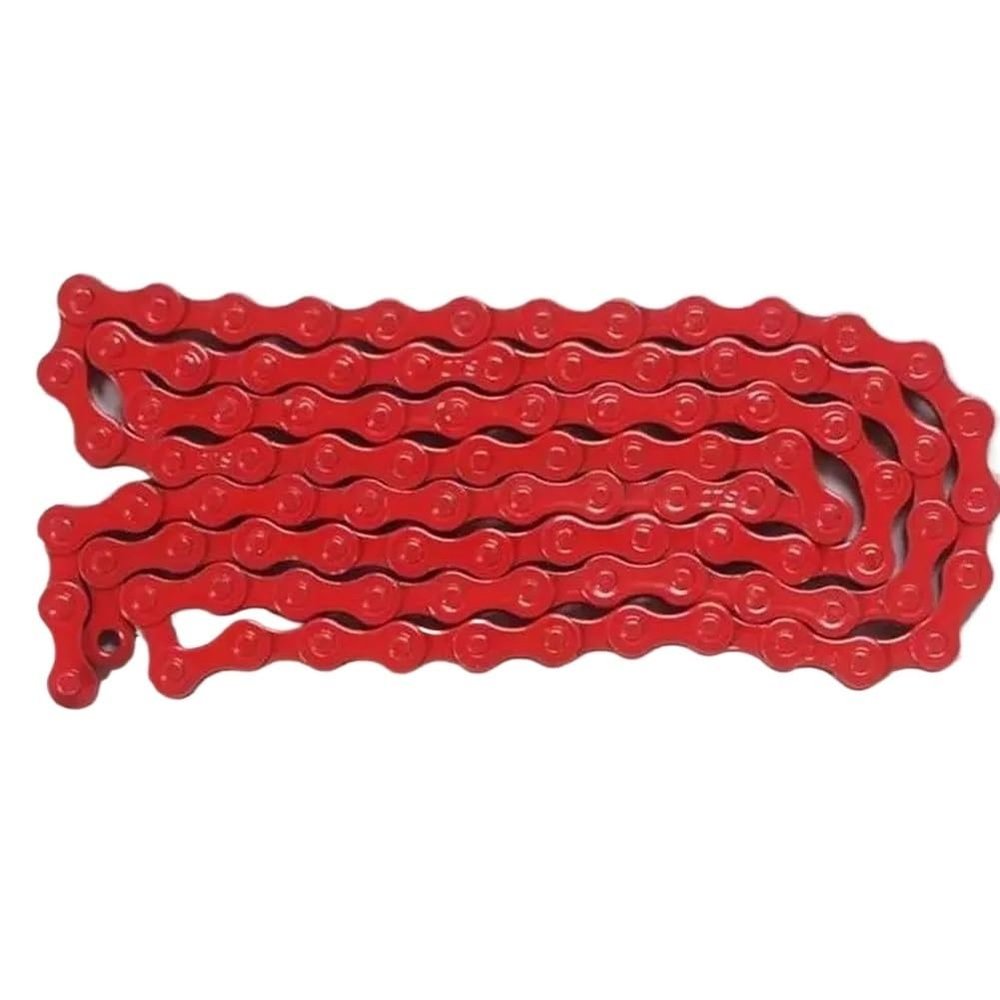 LUOKEKE Single-Speed Bicycle Chain, 96 Links, 1/2 x 1/8 in, Steel